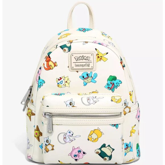 Loungefly Pokemon Characters Togepi Pastel Mini Backpack NWT - Picture 1 of 4